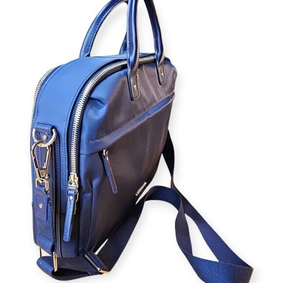 Lipault Luggage Business Avenue Blue Computer Laptop Bag - Picture 7 of 8